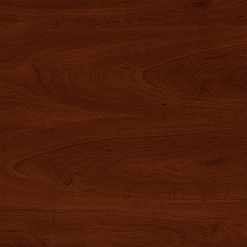 Bush Business Furniture Series A 72W Desk with Mobile File Cabinet in Hansen Cherry and Galaxy