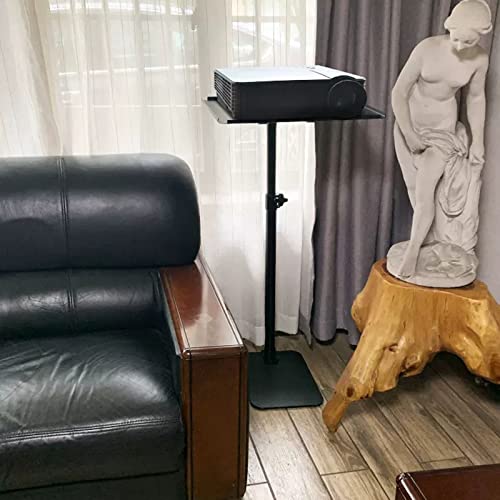 SONGCHAO Universal Projector Stand with Adjustable Floor Mount Tray - T10A