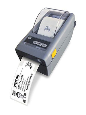 Threshold 4 inches TAB-Expiring Direct Thermal Badges for Zebra Printers