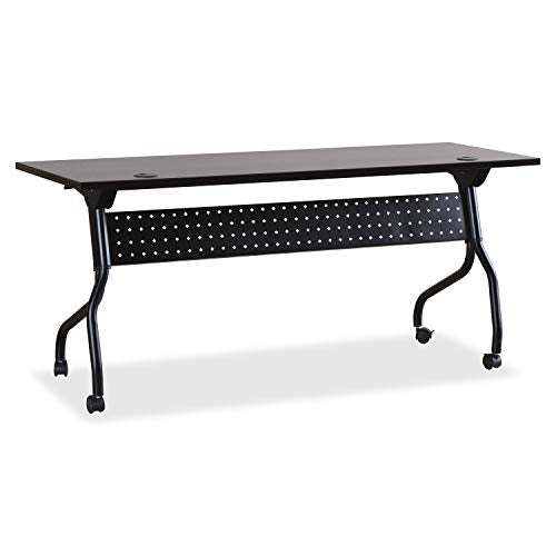 Lorell Preference Training Table, Espresso/Black