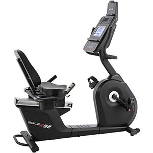 SOLE R92 Recumbent Bike with Heart Rate Monitoring