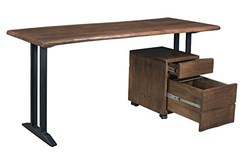 Treasure Trove Accents 17663 Two Drawer Castered File Cabinet, Light Walnut