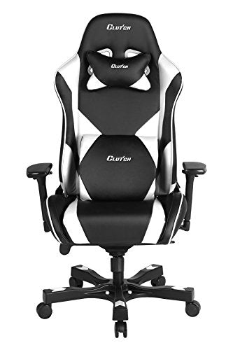 Clutch Chairz Throttle Series Echo Premium Gaming Chair (White)