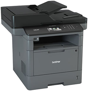 Brother Monochrome Laser Printer, Multifunction Printer and Copier, DCP-L5650DN, Flexible Network Connectivity, Duplex Print Copy Scan, Mobile Device Printing, Amazon Dash Replenishment Enabled