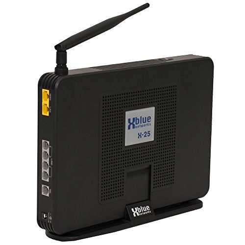 XBLUE X25 System Bundle with (4) X4040 Vivid Color Display IP Phones (X2544)