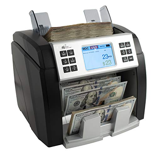 Royal Sovereign, RSIRBCEP1600, RBC-EP1600 Bank Grade Counter, 1 Each, Black