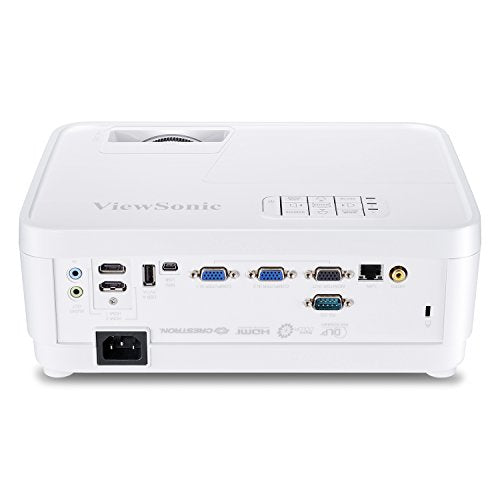 ViewSonic PS600W 3500 Lumens WXGA HDMI Networkable Short Throw Projector for Home and Office