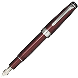 Sailor fountain pen professional gear Slim Hoso-bi sharpening 10-2222-030 polarization Pearl Red