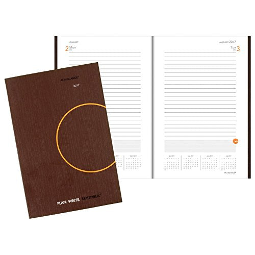 AT-A-GLANCE Planning Notebook 2017, One Day Per Page, 6 x 9", Plan.Write.Remember (70-6201-30)