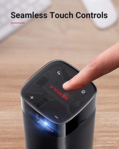 Anker Nebula Apollo Wi-Fi Mini Projector 200 ANSI Lumen Portable 6W Speaker 100 Inch Picture 4-Hour Video Playtime (Renewed)