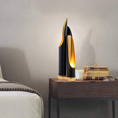 Irving 3-Lights Nordic Luxurious LED Iron Table Lamp for Bedroom, Dresser, Living Room, Kids Room, College Dorm, Coffee Table, Bookcase