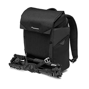 Manfrotto Chicago Camera Backpack Small, Multiuse, for Carrying Camera and Accessories, in Water-Repellent Material, Photography Backpack with PC and Tablet Compartment, with Tripod Holder