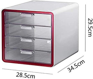 Generic Plastic File Storage Cabinet 28.5×34.5×29.5CM