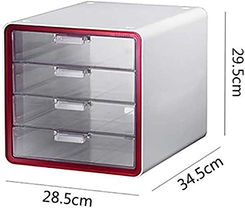 Generic Plastic File Storage Cabinet 28.5×34.5×29.5CM