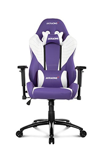 AKRacing Core Series SX Gaming Chair with High Backrest, Recliner, Swivel, Tilt, Rocker and Seat Height Adjustment Mechanisms with 5/10 Warranty - Lavender
