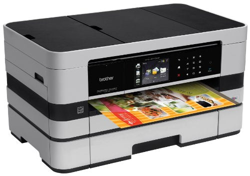 Brother Printer MFCJ4710DW Wireless Color Inkjet All-in-One Printer with Scanner, Copier and Fax, Amazon Dash Replenishment Enabled
