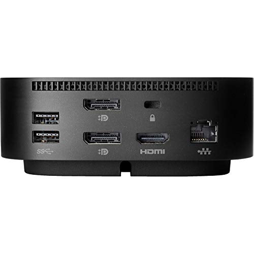HP Home Office Bundle with 2 x E273 27" Monitors (HDMI, DisplayPort) - HP USB-C Dock - Dual Monitor Stand - Wireless Keyboard and Mouse, Gel Wrist Pad - 32GB USB Drive - Surge Protector and More