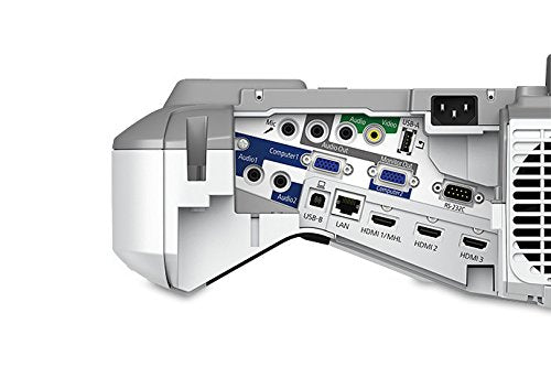 Epson PowerLite 680 3500-Lumen XGA Ultra-Short Throw 3LCD Presentation Display Projector V11H746520