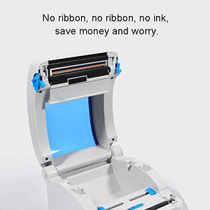 LUOKANGFAN LLKKFF Office Electronics Receipt Printers GPRINTER GP1324D USB Port Thermal Automatic Calibration Barcode Printer, Max Supported Thermal Paper Size: 104 x 2286mm Printer Accessory