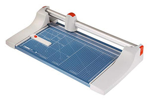 Dahle 00442-20420 Model 442 Premium Series Rolling Trimmer, 20" Cutting Length, Cuts Up to 30 Sheets of Paper at a Time, Blade is Encased in A Protective Housing, Easily Trims Standard Size Mat Board