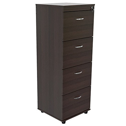 Inval America Uffici Commercial Collection 4 Drawer File Cabinet