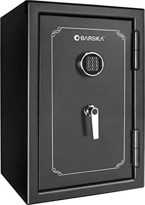BARSKA New Fireproof Fire Vault Rifle Gun Keypad Lock Safe Cabinet (3.45 Cubic feet)