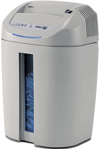 KOBRA +1 SS4 Professional Office Straight-Cut Shredder; Shreds up to 19 Sheets of Paper at a Time, CDs, DVDs and Credit Cards; Carbon Hardened Cutting Knives Unaffected by Staples and Clips