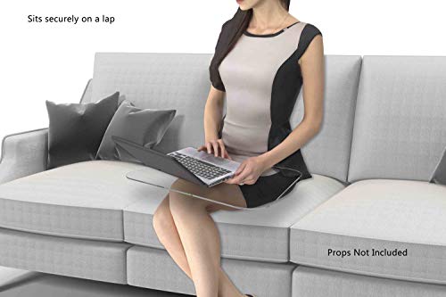 Marketing Holders 22”W Laptop Board Desk Breakfast Clear Coloring Eating Value Pack of 6 Acrylic Drinking Studying Play TV Writing Drawing
