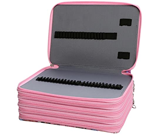 SLSFJLKJ Cute Pencil School Case Stationery for Office Pencilcase Girls Large Capacity Pen Bag Big Holder Box Supplies (Color : D)
