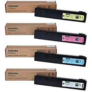 Toshiba e-Studio 3040c OEM Toner Cartridge Set (Black. Cyan. Magenta. Yellow)