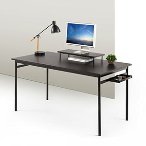 Zinus Tresa Computer Desk / Workstation in Espresso, Large