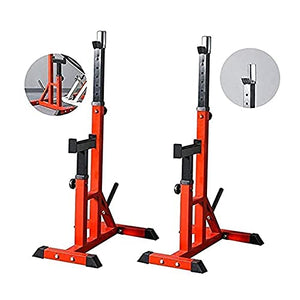 ZLQBHJ Adjustable Dumbbell Squat Stand, Multi-Function Home Gym Fitness Equipment for Home Gym for Weightlifting Bodybuilding and Strength Training, Max Load 550 KG