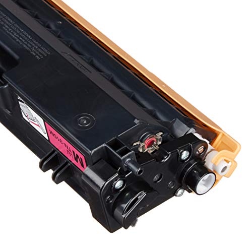 Amazon Basics Remanufactured High-Yield Toner Cartridges, Replacement for Brother TN315 (1 Black, 1 Cyan, 1 Magenta, 1 Yellow) - 4-Pack