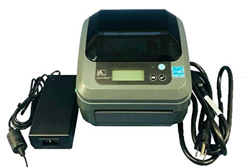Zebra GX420D Printer w/USB/Serial/Bluetooth GX42-202810-000 (Renewed)