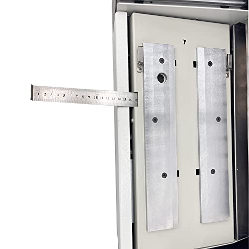 INTSUPERMAI Full-Auto Glue Book Binding Machine A3 Hot Melt Binder with LCD Fault Detection - 110V