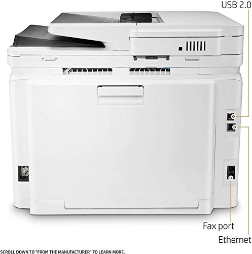 HP LaserJet Pro M281fdw All in One Wireless Color Laser Printer, Amazon Dash Replenishment Ready (T6B82A)