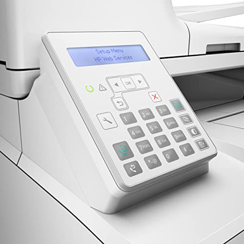 HP Laserjet Pro MFP M227fdnB All-in-One Wireless NFC Monochrome Laser Printer - Print Scan Copy Fax- 30 ppm, 1200x1200 dpi, 8.5x14, 35-Sheet ADF, Auto Duplex Printing, Ethernet