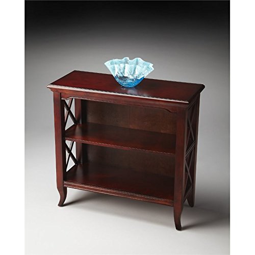 WOYBR 3044024 Low Bookcase, 32" W, 13" D, 30¼"H, Plantation Cherry