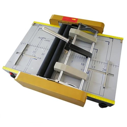 Electric A3 Folding Binding Machine with Adjustable Spacing