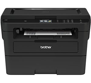 Brother Compact Monochrome Laser Printer, HLL2395DW, Flatbed Copy & Scan, Wireless Printing, NFC, Cloud-Based Printing & Scanning, Amazon Dash Replenishment Enabled
