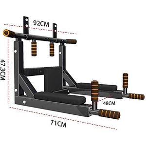 HMBB Strength Training Pull-Up Bars Strength Training Dip Stands Horizontal Bar Chin-Up Bar Dip Stand Power Home Gym Tower Set for Home Gym Strength Training Equipment