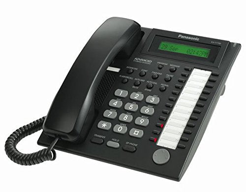 New Panasonic KX-TA824 + 8 New Panasonic KX-T7730 Black Phones