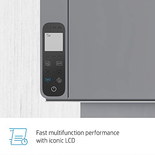 HP Neverstop All-in-One Laser Printer 1202w | Wireless Laser with Cartridge-Free Monochrome-Toner-Tank (5HG92A)