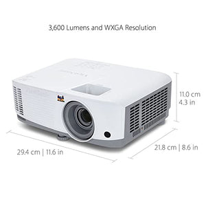 ViewSonic 3800 Lumens WXGA High Brightness Projector with HDMI Vertical Keystone