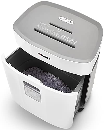 Dahle PaperSAFE PS 380 Paper Shredder, Oil Free, Security Level P-4, 15 Sheet Max, Shreds CDs & Credit Cards