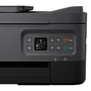 Canon PIXMA TR70 22 All-in-One Wireless Bluetooth Color Inkjet Printer, Black - Print Copy Scan - 1.44" OLED Display, 13 ipm, 4800x1200 dpi, 8.5x14, Auto 2-Sided Printing, 35-Sheet ADF, Hi-Speed USB