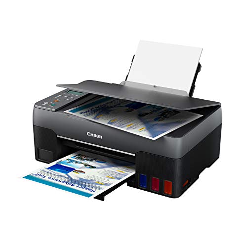 Canon G3260 All-in-One Printer | Wireless Supertank (Megatank) Printer | Copier | Scan, with Mobile Printing, Black, one Size (4468C002)