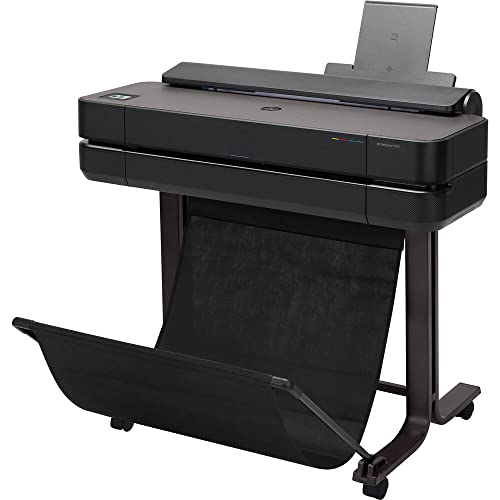 HEWLETT PACKARD DesignJet T650 24" Large Format Plotter Printer (5HB08A) + Deluxe Cleaning Set - Base Bundle