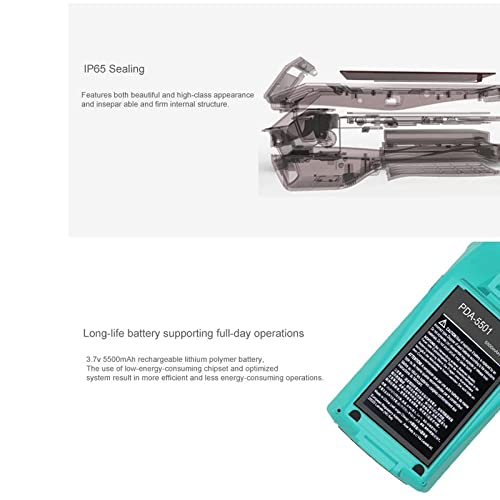 5.5 Inch Android POS Handheld Terminal PDA with Mobile Label Receipt Printer