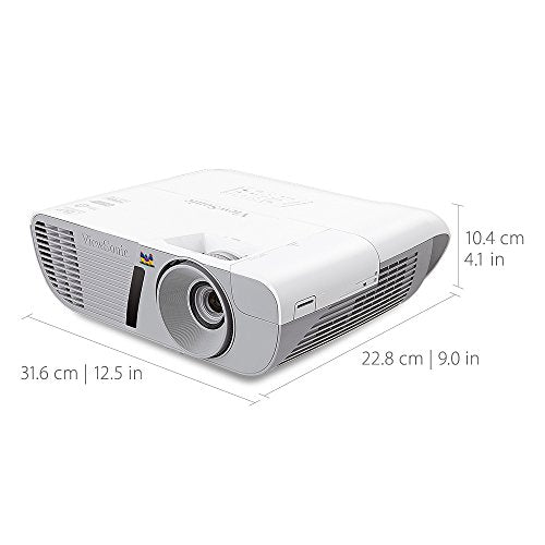 ViewSonic PJD7828HDL 3200 Lumens Full HD 1080p Shorter Throw Home Theater Projector with 3D DLP and HDMI